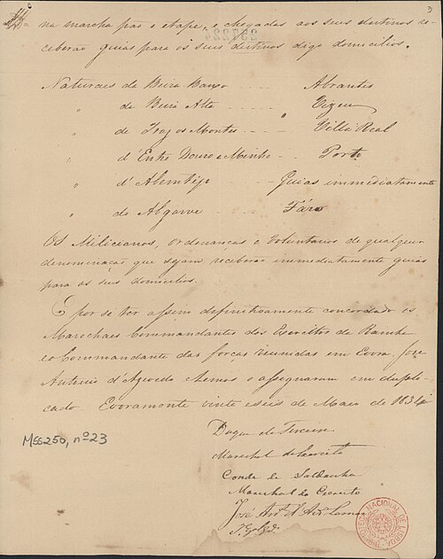 Concession of Evoramonte